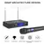 Microfone Sem Fio G-MARK G210V Profissional 2 Canais Handheld Karaoke Mic Para F na internet