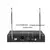 Microfone Sem Fio G-MARK G210V Profissional 2 Canais Handheld Karaoke Mic Para F