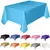 Toalha De Mesa Monocromática De Plástico Descartável, Cobertura De Mesa, Pano - WD BIG STORE