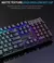 Teclado mecânico retroiluminado com 104 teclas, teclado para jogos com fio, à - loja online