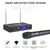 Microfone Sem Fio G-MARK G210V Profissional 2 Canais Handheld Karaoke Mic Para F na internet