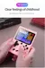 Imagem do Console de videogame portátil mini portátil retro para crianças, 8 bits, 3.0