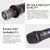 Imagem do Microfone Sem Fio G-MARK G210V Profissional 2 Canais Handheld Karaoke Mic Para F