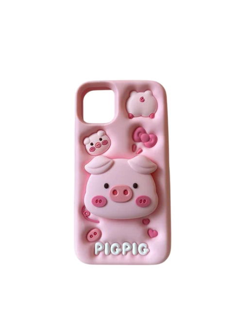 Fundas Kawaii de Cerdito – Protección Cute y Estilo Único - comprar online