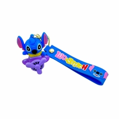 Llavero Stitch de silicona – Modelo kawaii con tira en internet