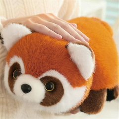 Peluche Reversible Oso Panda - Panda Rojo - Premavintage