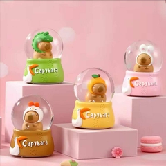 Esfera cristal Capybara nieve 7cm en internet