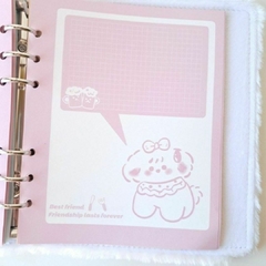 Carpeta Peluche Animalitos - Con Stickers Kawaii - Premavintage