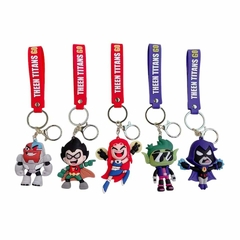 Llaveros Silicona Jovenes Titanes - comprar online