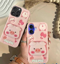 Fundas Kawaii de Cerdito – Protección Cute y Estilo Único