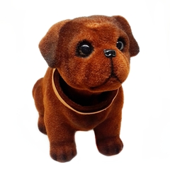 Perro Bulldog Mueve Cabeza Mediano Felpa - tienda online