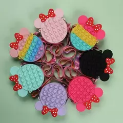 Cartera Silicona Pop it Minnie - Kawaii