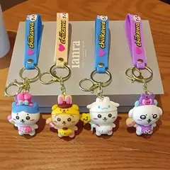 Llaveros Chiikawa de Silicona | Colección Cosplay Sanrio - comprar online