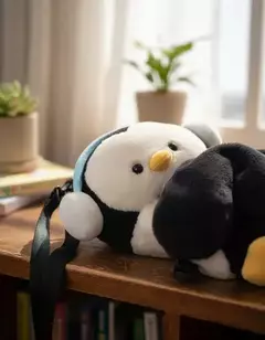 Mochila Pinguino de Peluche – Súper Cute y Suavecita - comprar online