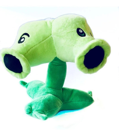 Peluche Lanzaguisante Doble Cabeza