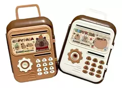Alcancía Caja Fuerte Kawaii Capybara - Premavintage