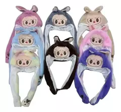Gorro Labubu - Luz y Orejas Móviles en internet
