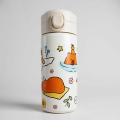 Botella Térmica Capibara Kawaii – 480 ml | Frío y Calor en internet