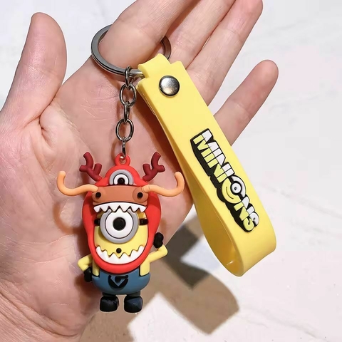 Llaveros Silicona Minions Cosplay Animales - comprar online