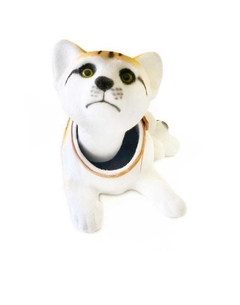 Mueve Cabeza Mediano Gatos Felpa - comprar online