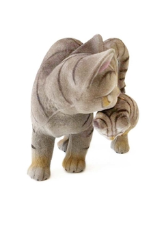 Gato con Cría Felpa Mediano - comprar online