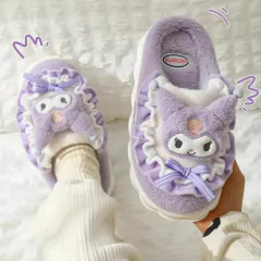 Pantuflas Kawaii Sanrio con Volados | Gomones - Premavintage