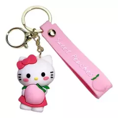 Llavero SANRIO DURAZNO silicona