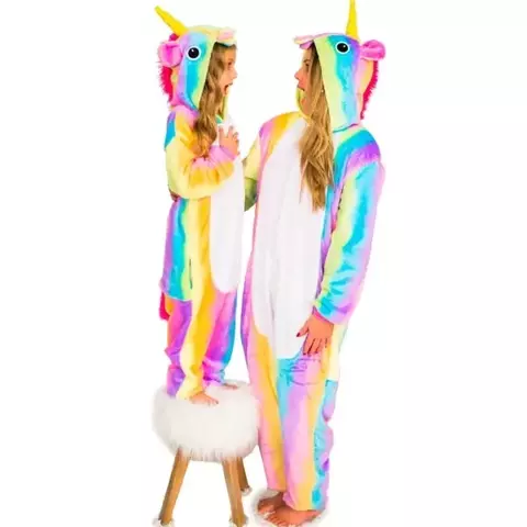Kigurumi UNICORNIO Estampado Infantil y Adulto - comprar online