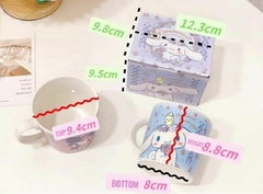 Taza Sanrio pastel - (Hello Kitty / Cinnamoroll / Kuromi) - Premavintage