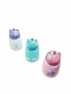 Imagen de Termo Unicornio con Lentejuelas 300ml