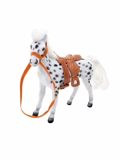 Caballos Felpa con Montura 15 cm - Premavintage