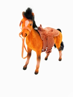 Caballos Felpa con Montura 15 cm - tienda online