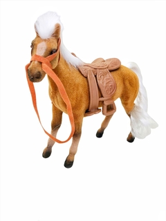 Caballos Felpa con Montura 15 cm - comprar online