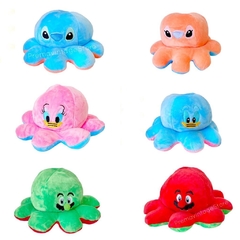 Peluche Pulpo Reversible "TikTok" Personajes - tienda online