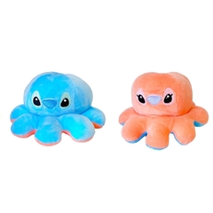 Peluche Pulpo Reversible "TikTok" Personajes - Premavintage