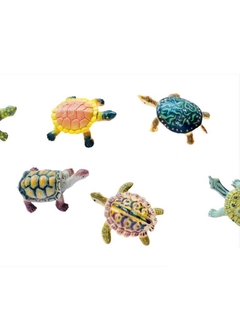 Mini tortugas de Plástico coleccion x 12