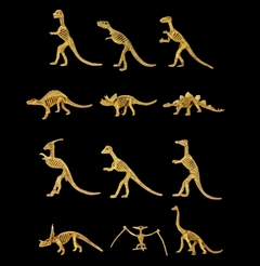 Pack X6 de Dinosaurios de Plástico