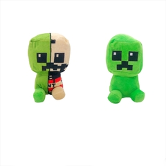 Peluches de Creeper TNT de Minecraft Chibi