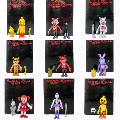 Muñecos FNAF Five nigths at freddys