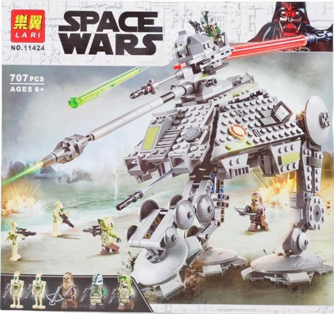 Bloques Encastrables de Star Wars en el Espacio 707 Piezas