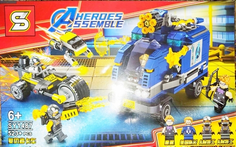 Bloques AVENGERS Encastrables CHICO