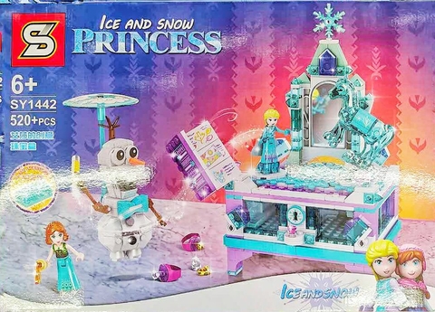 Bloques Encastrables de Frozen Castillo de Hielo