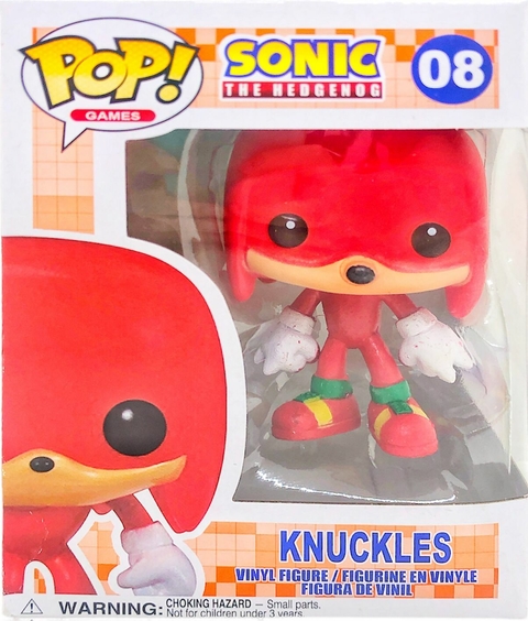 Funko Pop de Sonic Knuckles Rojo