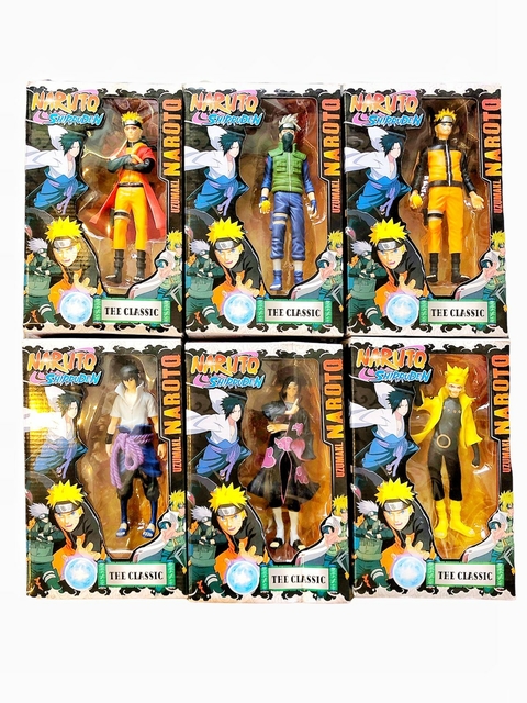 Figuras plástico Naruto caja x 1