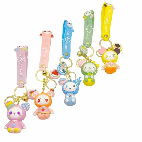 Llaveros KAWAII silicona
