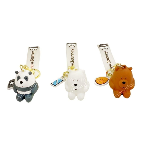 OSOS ESCANDALOSOS Llavero silicona