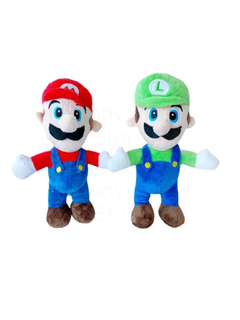 Peluches Super Mario Bros Luigi Toad Honguito 20cm