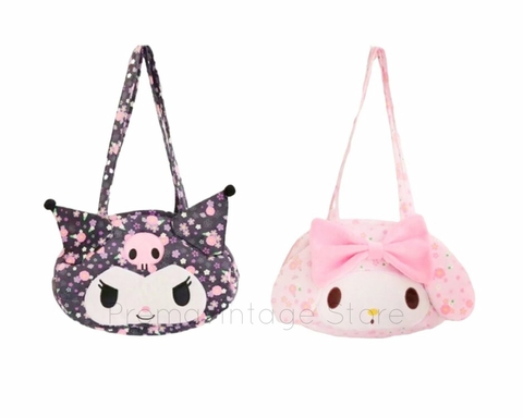 Cartera bolso Floreado Sanrio Kuromi My Melody Cinnamoroll