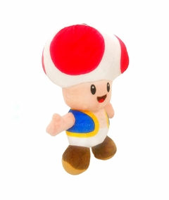 Peluches Super Mario Bros Luigi Toad Honguito 20cm en internet