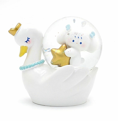 Bola de Nieve Kawaii con Luz LED – Diseño Cisne Cinnamoroll - comprar online
